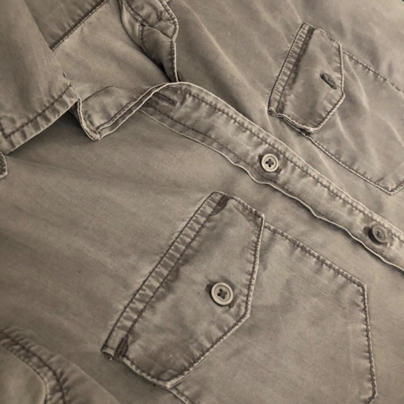 GAP 1969 Stone Washed Western Style Button Down Top - Picture 10 of 11